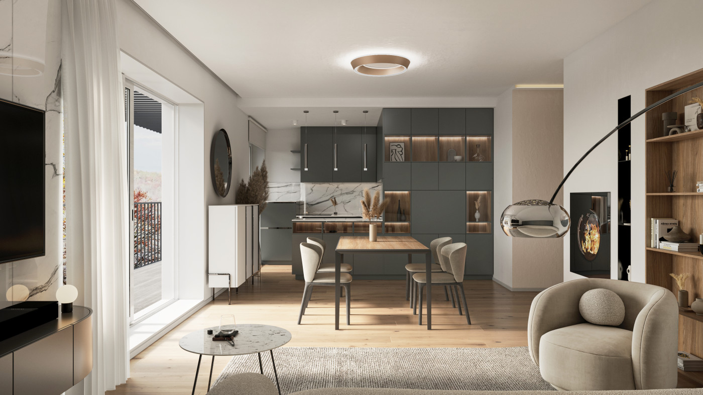 Innenrendering_Top_202_Küche